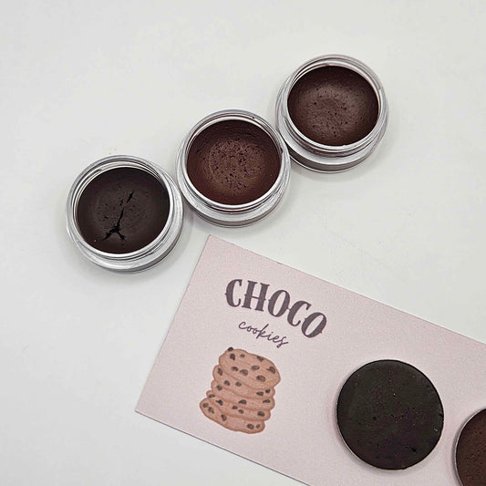 SET DE 3 AQUARELLES - SET CHOCO COOKIE