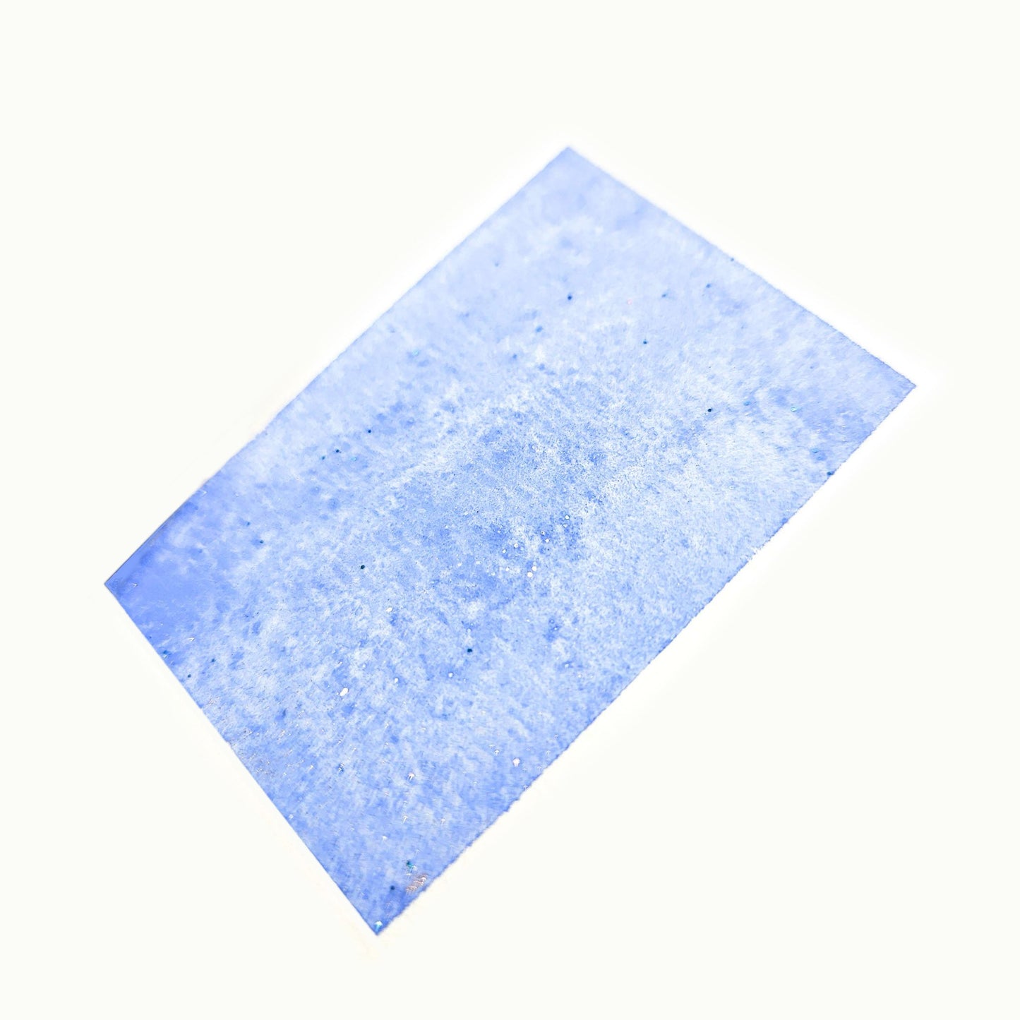 Aquarelle granuleuse pailletéE - REFLET GLACÉE 0083